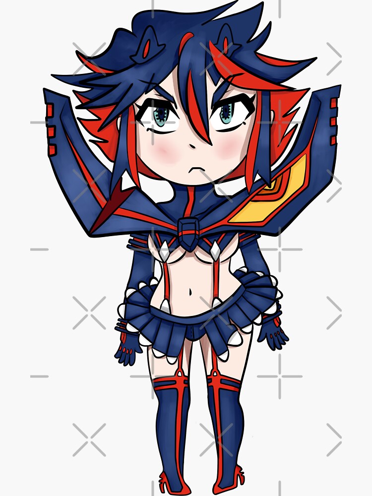 Ryuko Sticker For Sale By Jjocd Redbubble