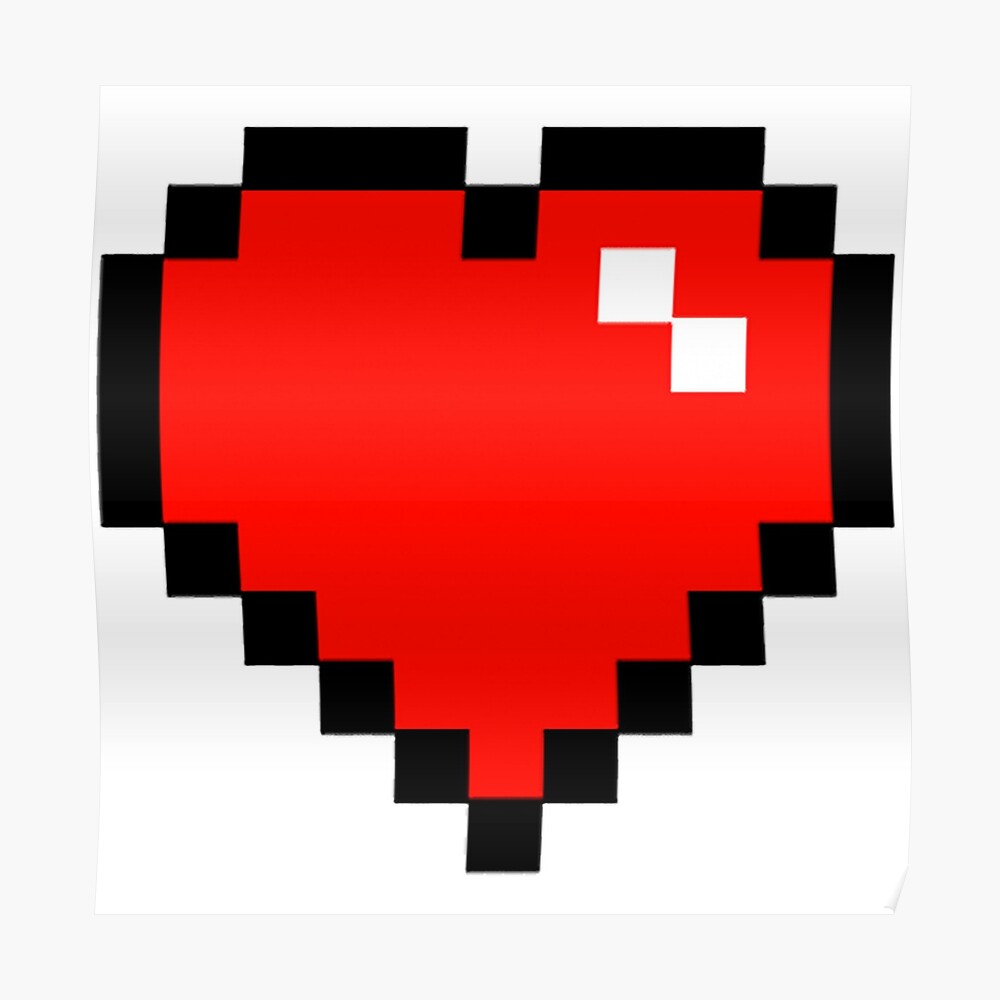 Minecraft Heart Sticker By Aesthetic Stickers Ubicaciondepersonas