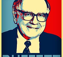 Warren Buffett Hope Poster by Adam Asar