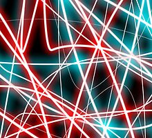 Luminescent Neon Lines by TomokoHoshii