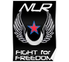 New Lunar Republic black poster Poster