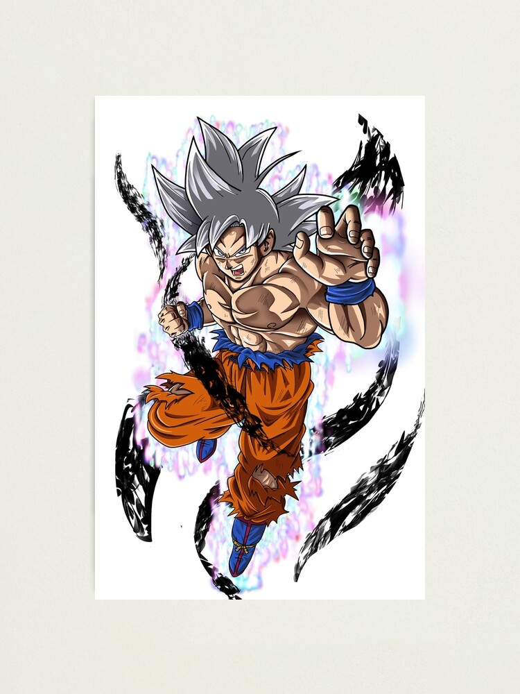 L Mina Fotogr Fica Ultra Instinto Goku Dragon Ball Super De Artisan