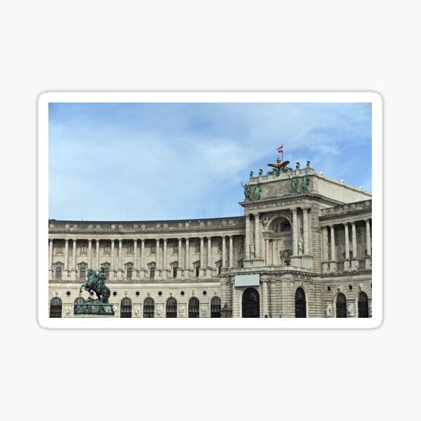 Statue Of Prince Eugen And Hofburg Palace In Heldenplatz Vienna