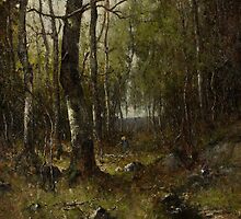 Temple Woods, 1882 by Bridgeman Art Library