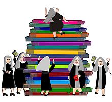 Catholic Nuns and Books by gailg1957