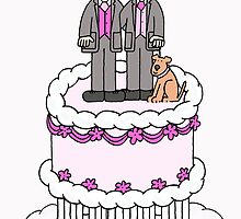 Two grooms and a cake. by KateTaylor