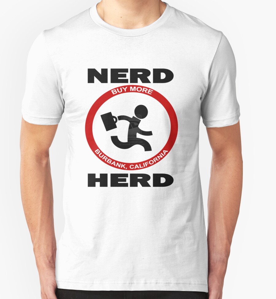 chuck nerd herd shirt