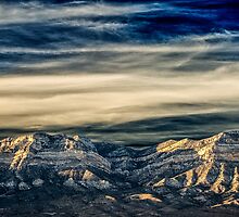 Fly Away With Me - Nevada Sunset by Gregory J Summers