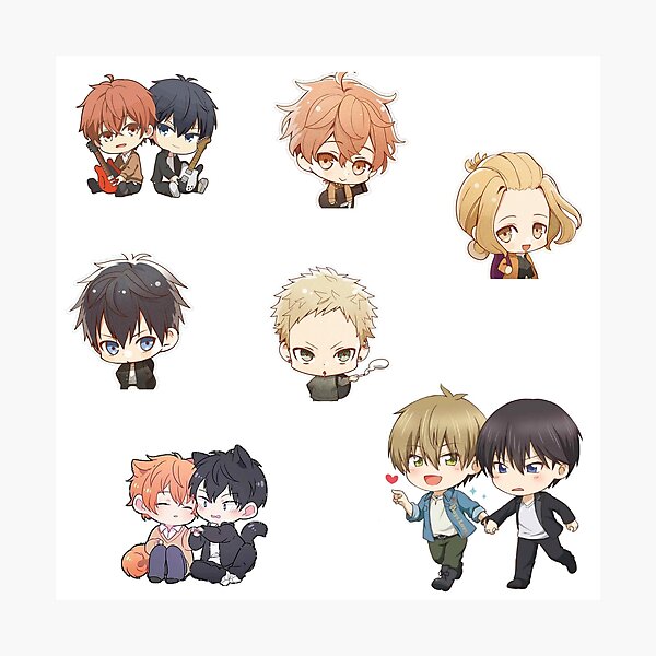 Given Anime Chibi Pack I Photographic Print By Anime Dude Redbubble