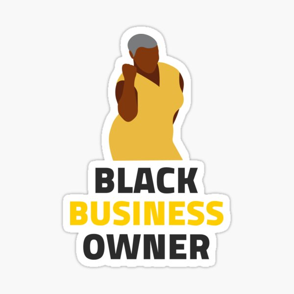 Black Business Owner Superwoman Sticker For Sale By Loashop Redbubble