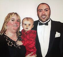 Chris, Karen and Olivia by Jenny Hudson (Sumner)