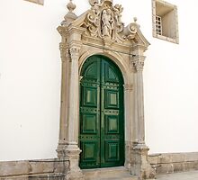 Capela das Malheiras side door by João Figueiredo