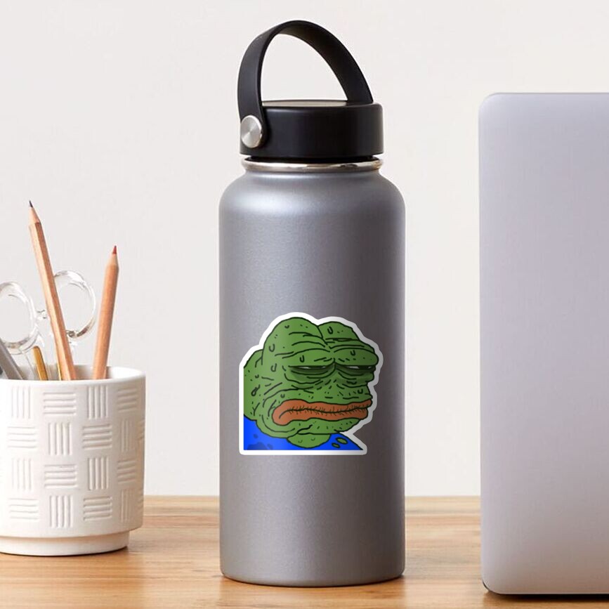 Old Pepe Meme Sticker For Sale By Iluvmemes Redbubble