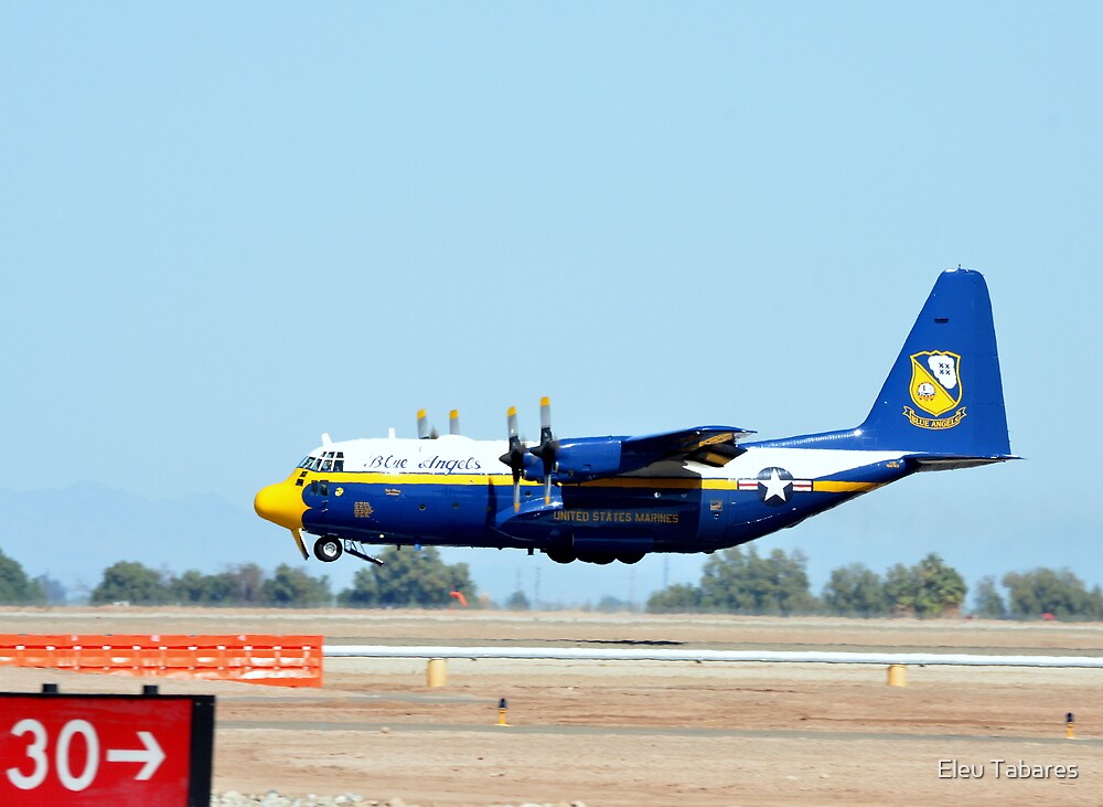 "U.S. Navy Blue Angels' Fat Albert" by Eleu Tabares | Redbubble