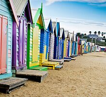 Location, Location, Location - Brighton Beach Boxes - Australia by Norman Repacholi