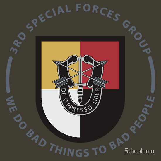 3rd special forces group shirt