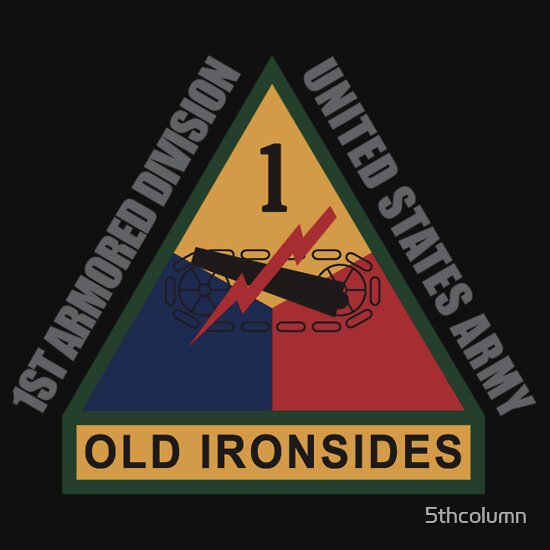 1st armored division t shirts