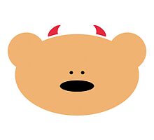 Devil Teddy Bear by chrisbears