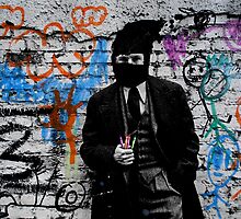 the crayola grafitti bandit by Loui Jover