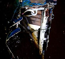 boat in canal by paul edmondson