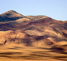 Clouds over Mojave Desert by Eva Kato
