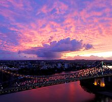 Sunrise over the Story Bridge by NickVerburgt