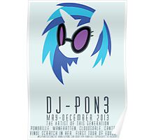 Vinyl Scratch Poster Poster