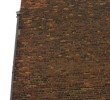 Orange Man On A Ledge by Guy Ricketts