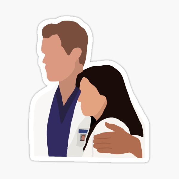 Eric Dane And Chyler Leigh Sticker For Sale By Imalouf Redbubble