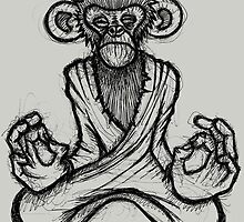 Zen Monkey by Brett Gilbert