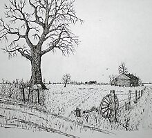 Neighbors Meeting Place by Jack G Brauer