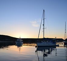 Tranquil Anchorage by Malcolm Snook