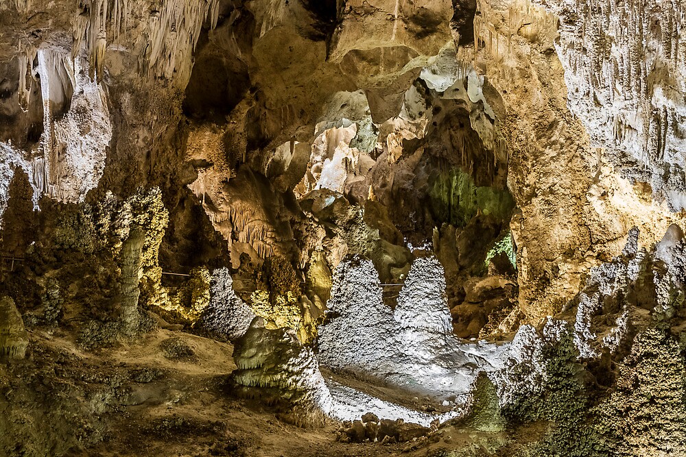 "Inside the Boneyard Carlsbad Caverns" by Richard Thelen Redbubble