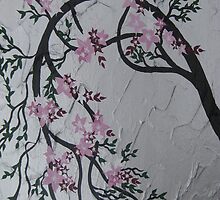 cherry blossom ipad, iphone or ipod cover by cathyjacobs