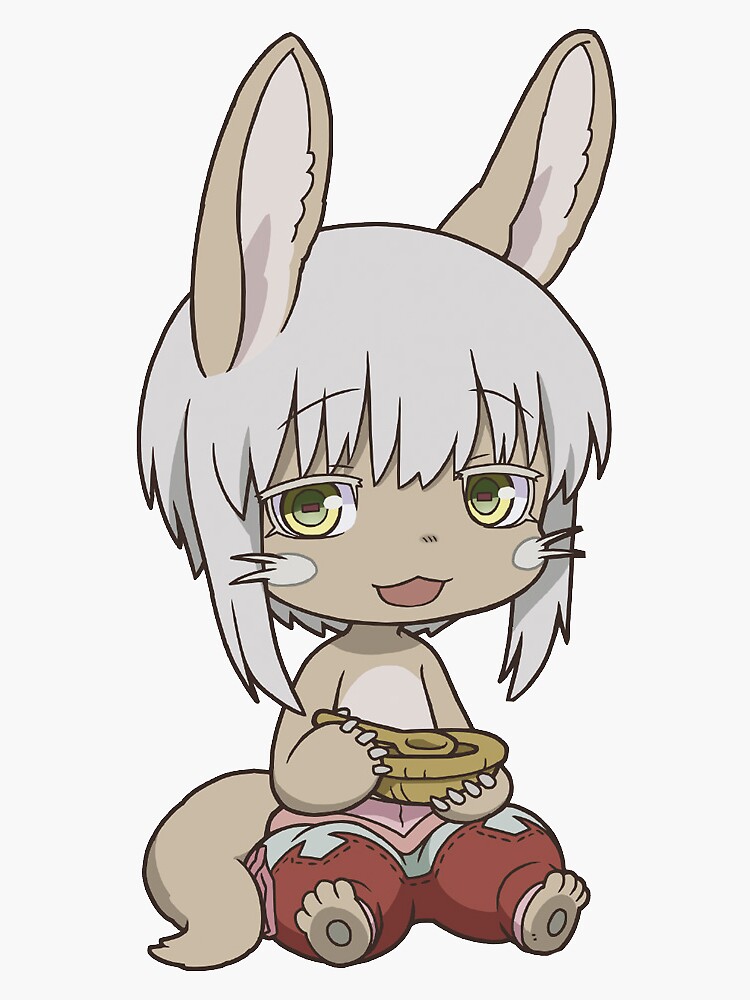 Made In Abyss Nanachi Sticker For Sale By Accaliastar Redbubble