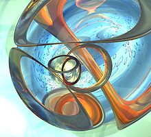 Tranquil Times Abstract by Alexander Butler