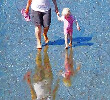 Walking on Water by PictureNZ