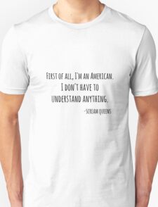 scream queens tshirt