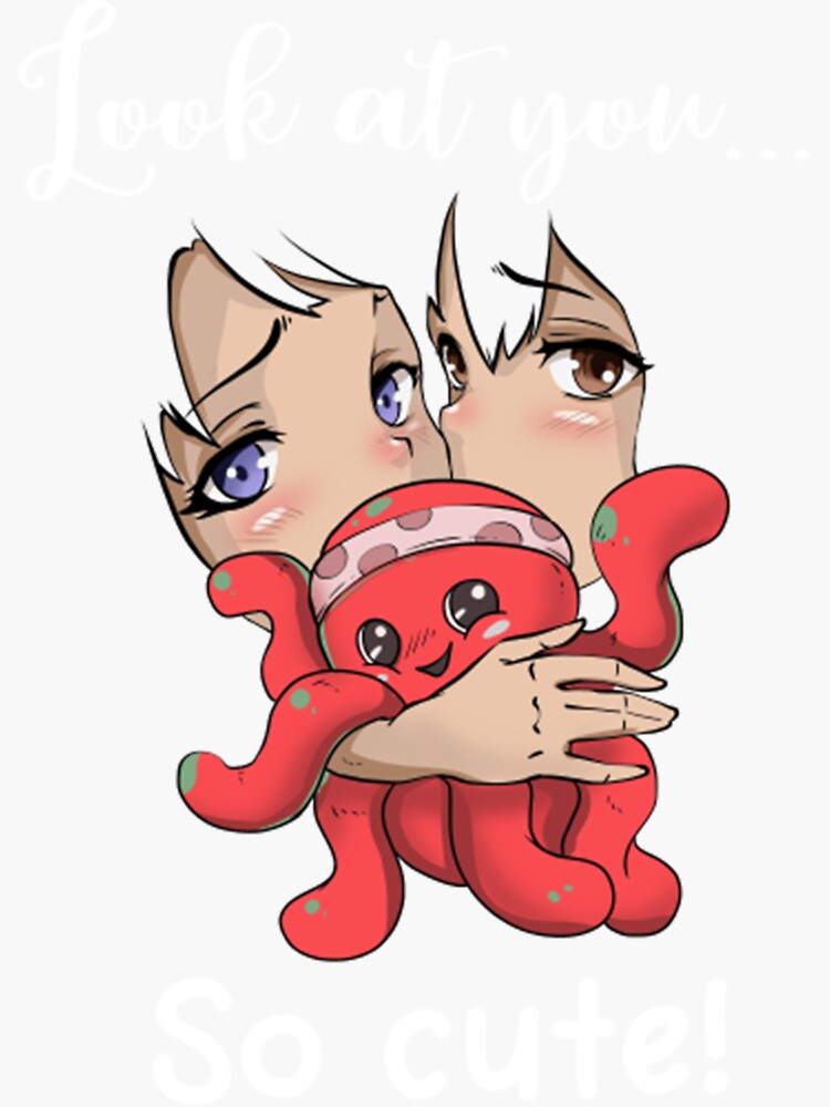 Otaku Ahegao Tentacle Etchi Lewd Great Gift Aheg Sticker For Sale By Luebanomarlena Redbubble