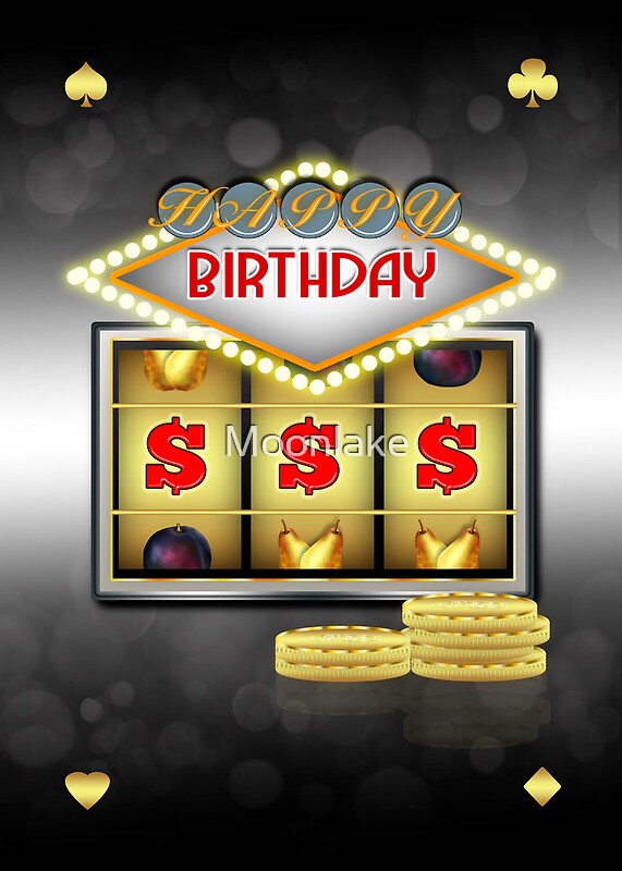 Happy Birthday Slot Machine Image