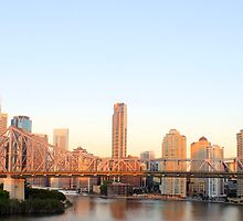 Story Bridge - Brisbane CBD by MelanieCleal