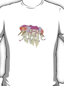 ancient psychic tandem war elephant shirt