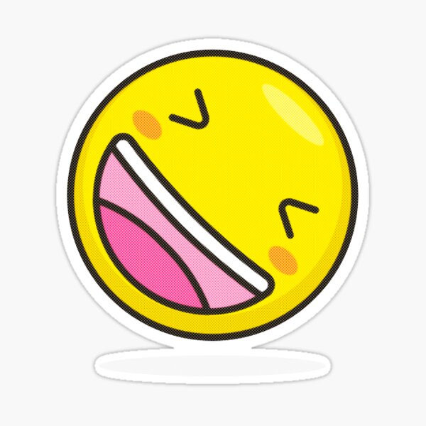 Laughing Emoji Sticker By ErickFlores Redbubble