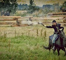 Civil War Reenactment 2 by Heather Haderly