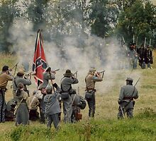 Civil War Reenactment 3 by Heather Haderly