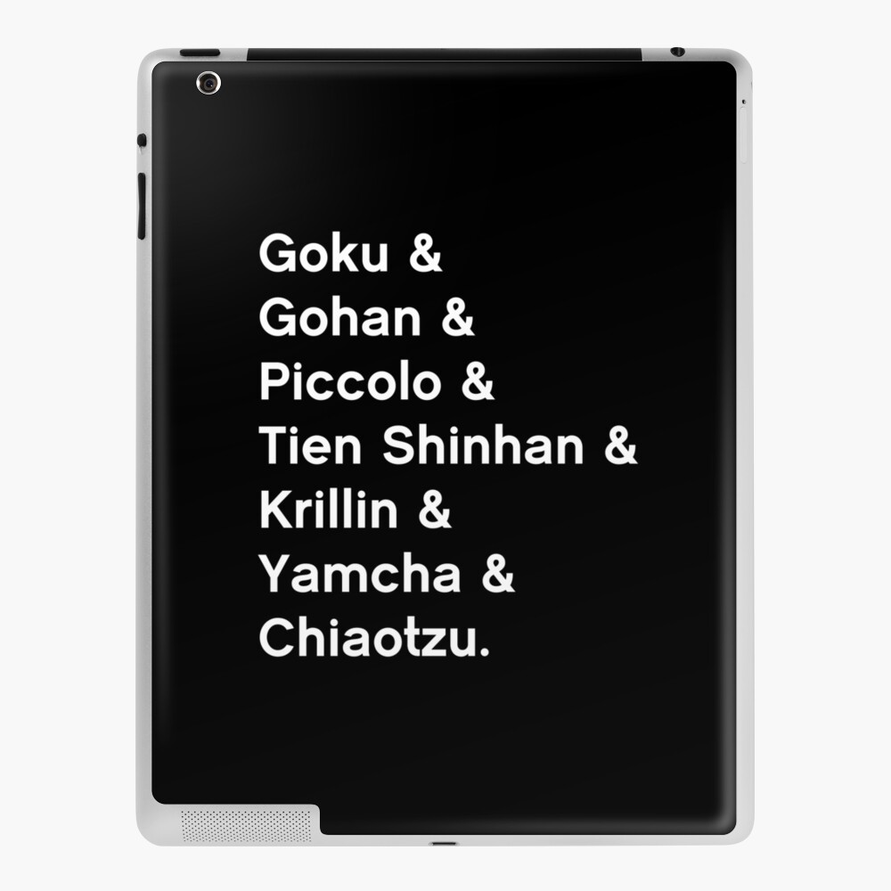 Goku And Gohan And Piccolo And Tien Shinhan And Krillin And Yamcha And