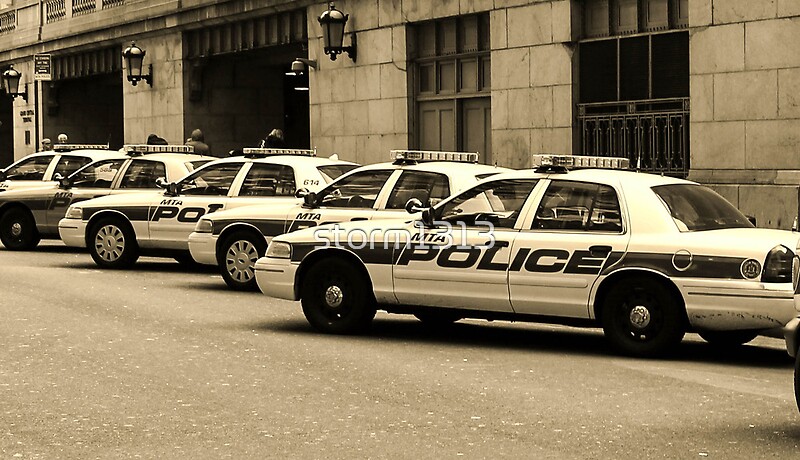 "NYPD Squad Cars" By Storm1313 | Redbubble