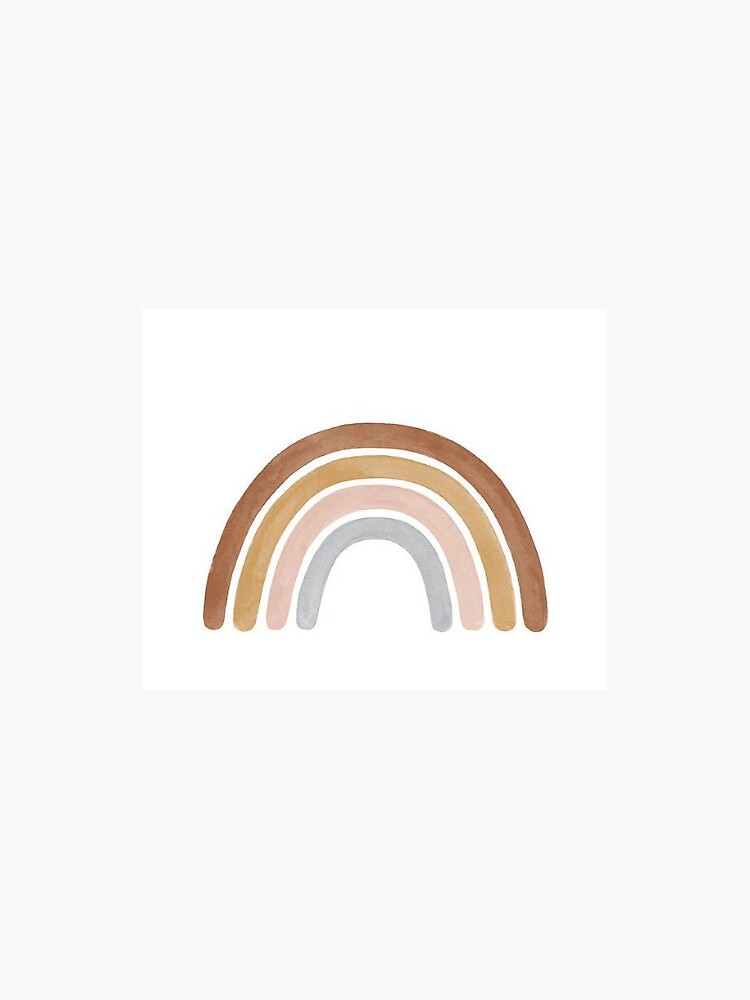 Boho Rainbow Sticker For Sale By Azariahreanna Redbubble