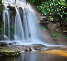 West Burton Falls (Cauldron Falls) - The Yorkshire Dales by Dave Lawrance
