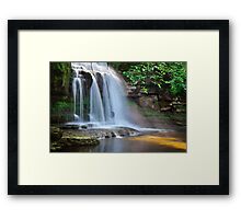 West Burton Falls (Cauldron Falls) - The Yorkshire Dales Framed Print